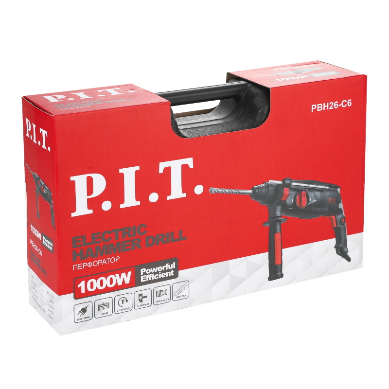 Перфоратор P.I.T. PBH26-C6  в кейсе в Муроме
