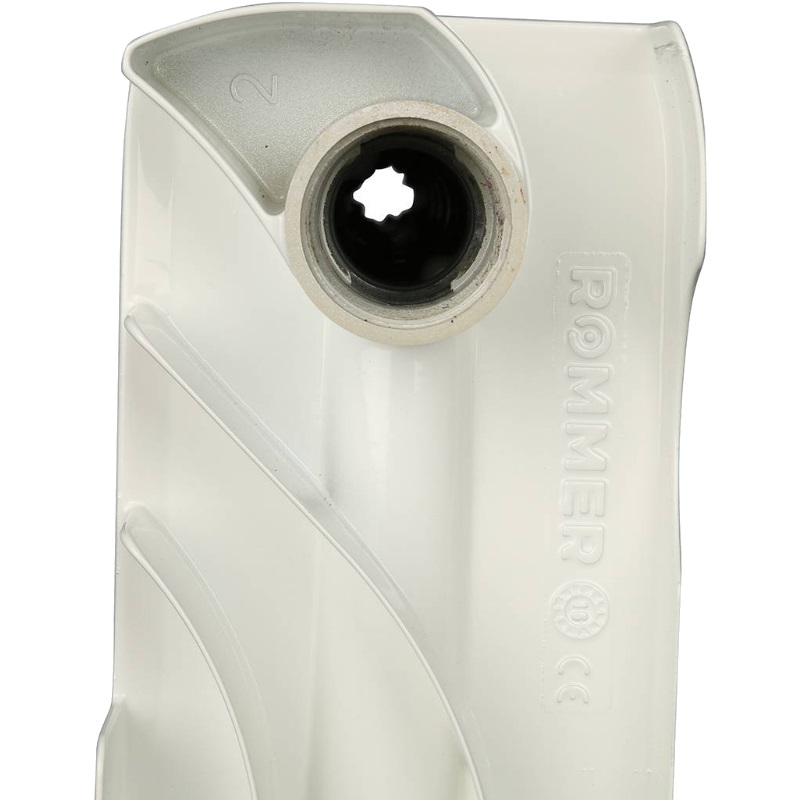 Радиатор алюминиевый Rommer Plus 500 RAL-3210-050012, 12 секций в Рыбинске