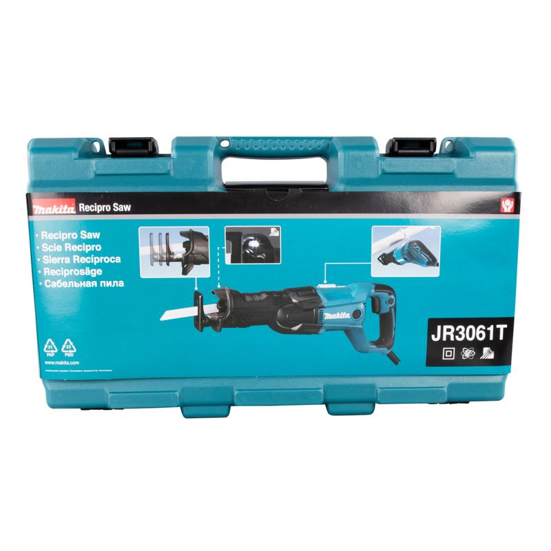 Сабельная пила Makita JR3061T (макс толщина дерева 255 мм, металла 130 мм; мощность 1250 вт, электрическая) во Владимире