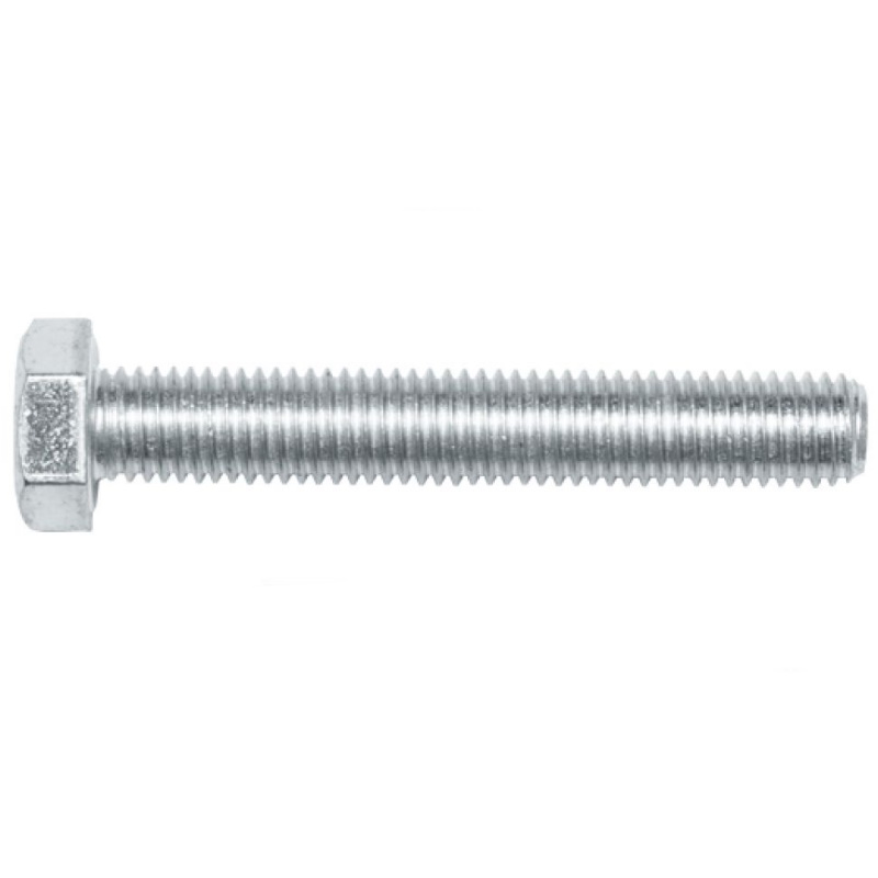 Болт Starfix SMC1-72622-50 М8х55 мм шестигранный цинк класс прочности 88 DIN 933 50 шт в картонной упаковке 357₽