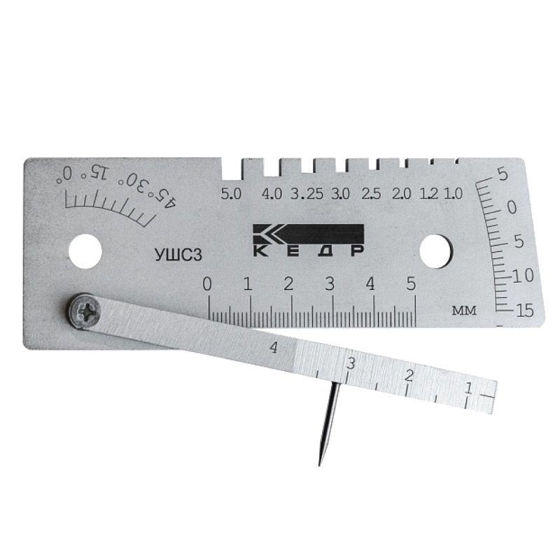 Шаблон сварщика УШС-3 Кедр 8021854 с калибровкой 2254₽