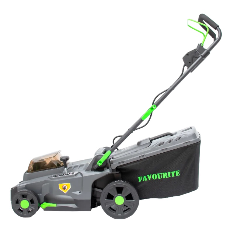 Газонокосилка аккумуляторная Favourite OBS 21 WET PROF 555021370, 21В+21В, 4Ач, бесщёточный двигатель в Угличе