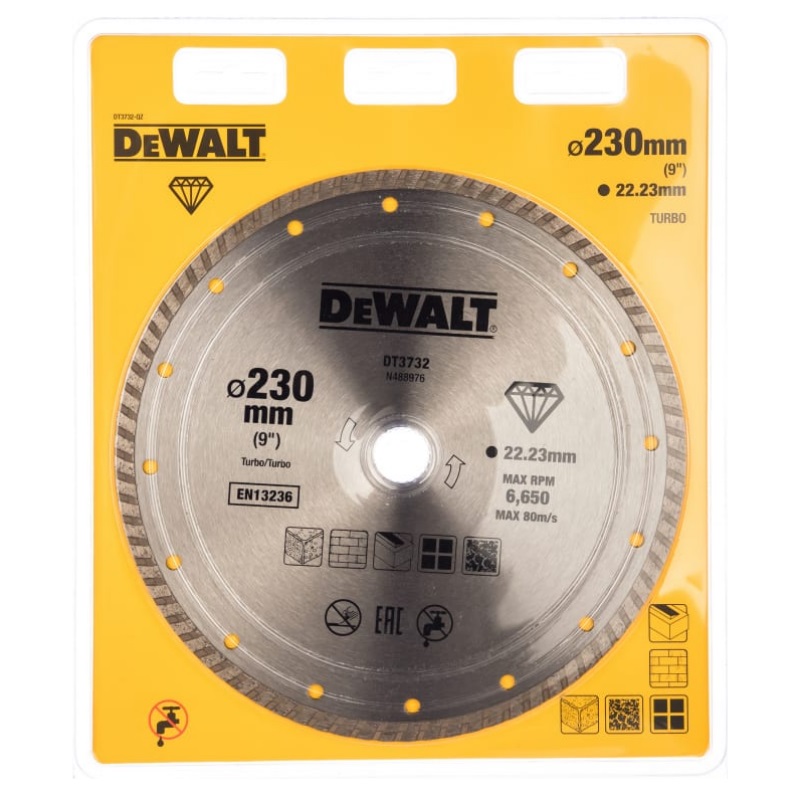 Алмазный диск DeWalt Turbo DT3732-QZ (230x22.2 мм)