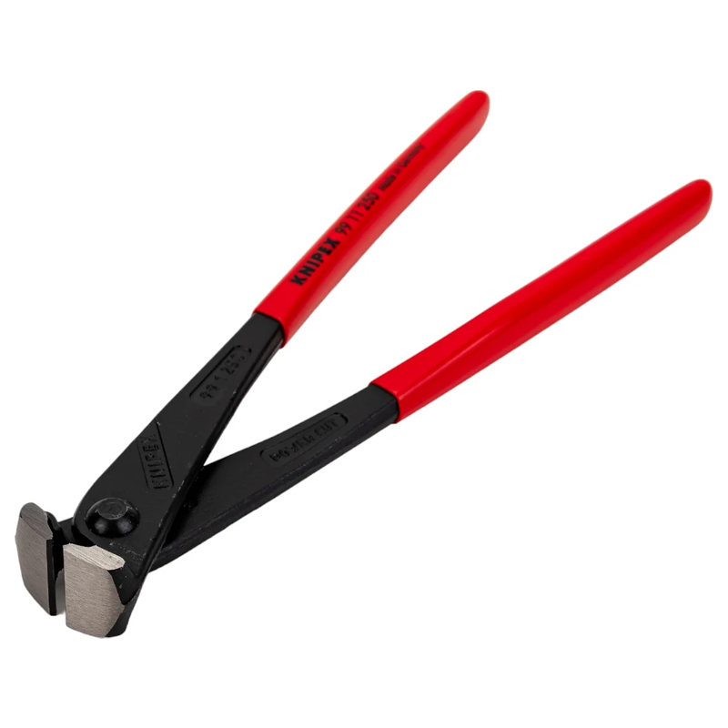 Клещи вязальные Knipex KN-9911250 для арматурной сетки особой мощности, 250 мм, фосфатированные, обливные ручки в Рыбинске