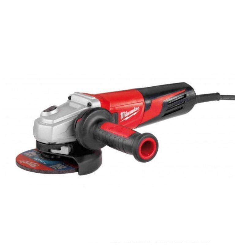 Угловая шлифмашина (болгарка) Milwaukee AGV 15-125 XE 4933428127, 125 мм, 1550 Вт, плавный пуск, регулировка оборотов в Кинешме