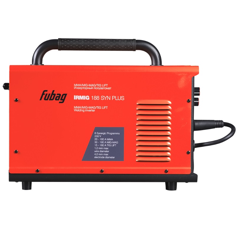 Сварочный полуавтомат инвертор Fubag IRMIG 188 SYN PLUS + Горелка FB 250 3m 41380.1