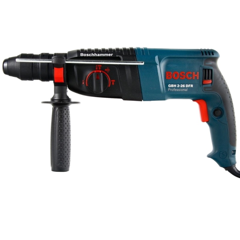 Перфоратор Bosch GBH 2-26DFR 0.615.990.G2F + ветровка в подарок в кейсе, с защитной муфтой в Муроме