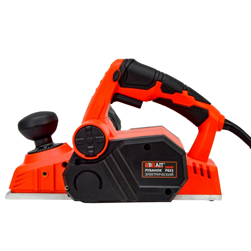 Рубанок электрический Brait P823 21.01.243.106, 900Вт,размер ножа 82*5,7*1,2 мм, 14500 об/мин