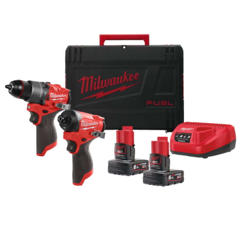 Набор инструментов Milwaukee FUEL M12 FPP2A2-402X 4933480587 56110₽