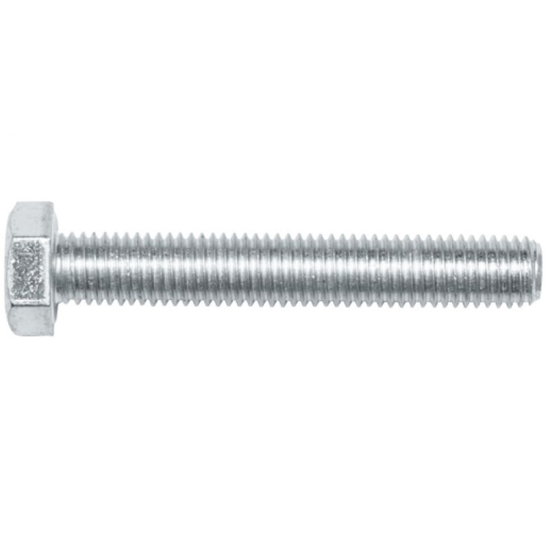 Болт Starfix SMC1-72607-50, М8х40 мм, шестигранный, цинк, класс прочности 8.8, DIN 933, 50 шт. в картонной упаковке в Череповце