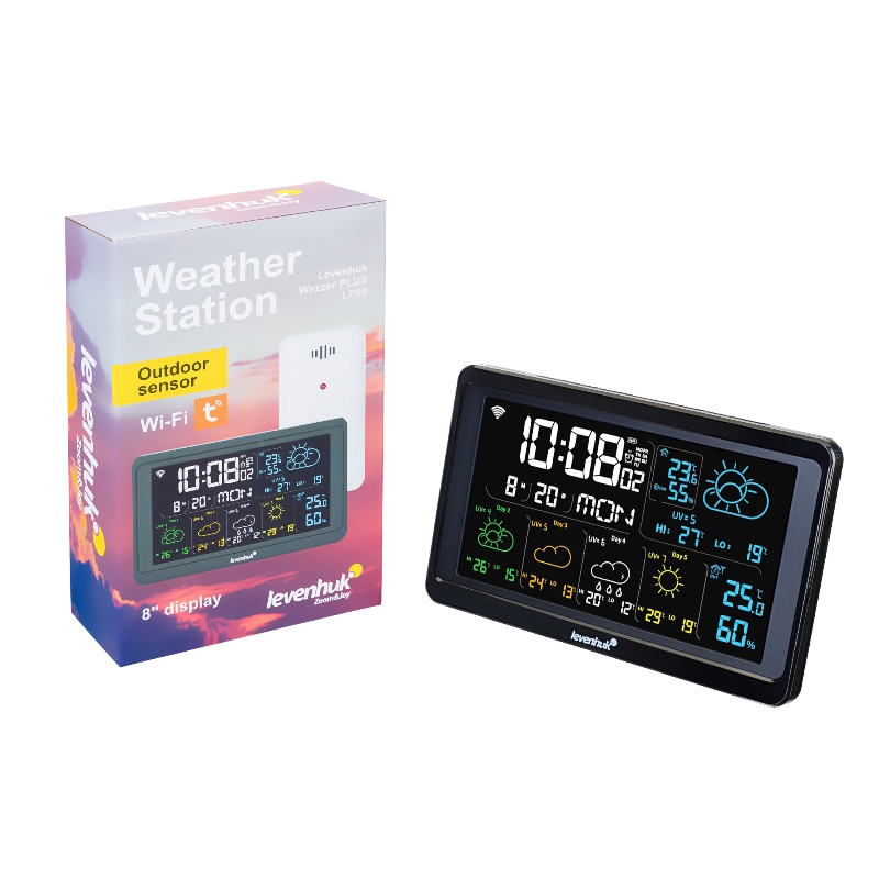 Метеостанция Levenhuk Wezzer PLUS LP80 78898