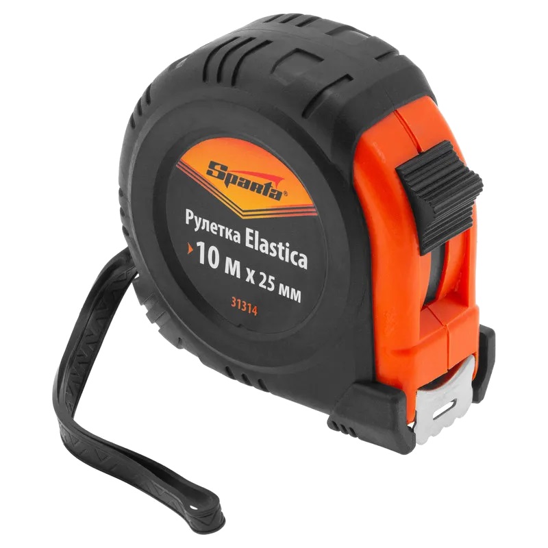 Рулетка Sparta Elastica 31314 (10м x 25мм, обрезиненный корпус) в Костроме