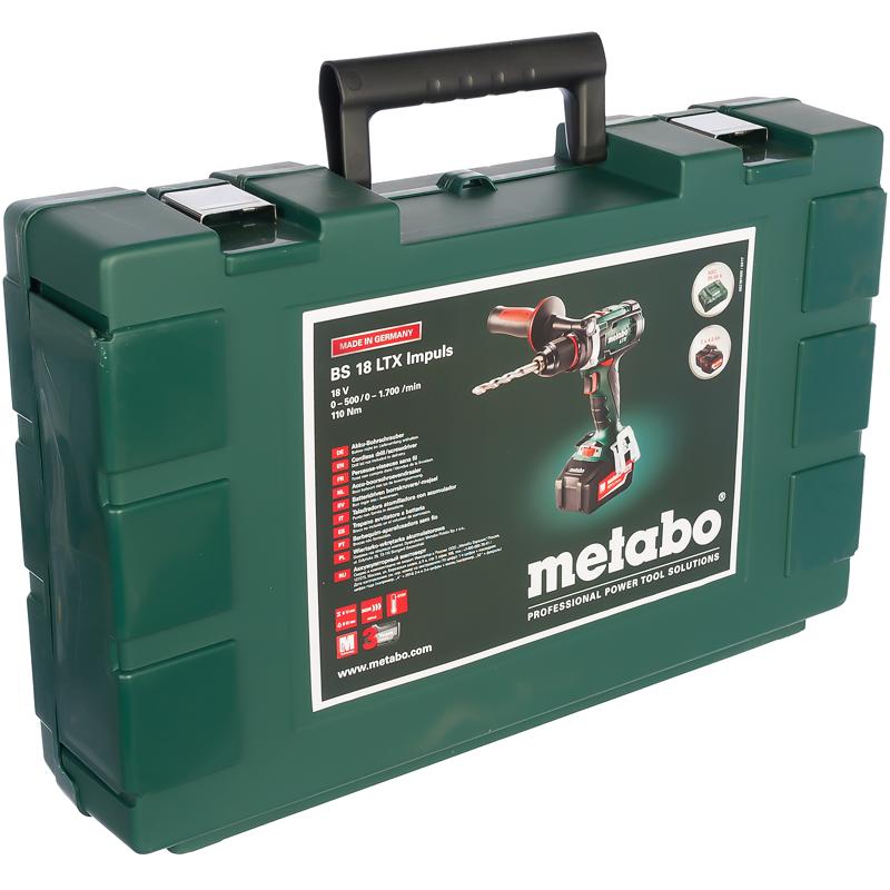 Аккумуляторная дрель-шуруповерт Metabo BS 18 LTX Impuls 602191500 в Иваново