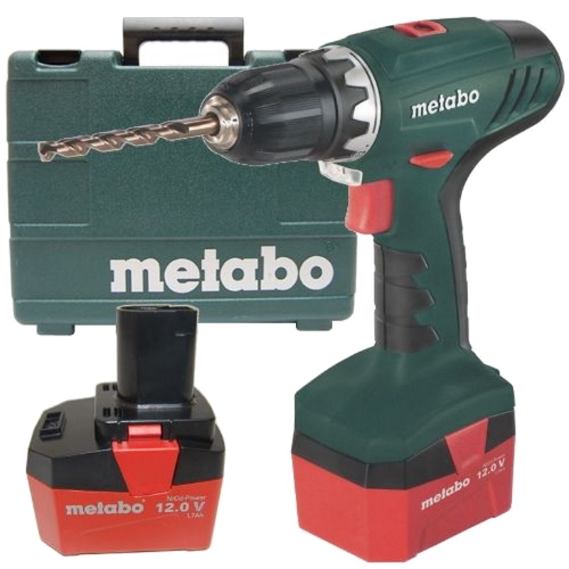 Аккумуляторная дрель-шуруповерт Metabo BS 12 NiCd 602194500 в Костроме