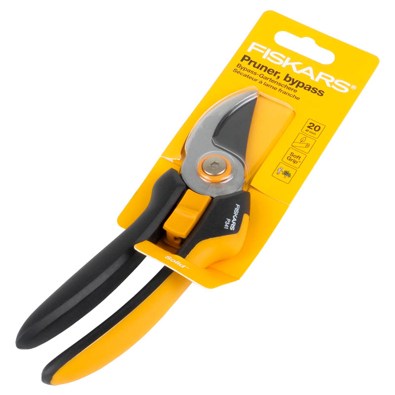 Секатор плоскостной Fiskars Solid P341 1057164