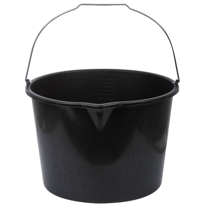 Ведро строительное Курс 04088 пластиковое для перемешивания раствора с носиком 20 л 248₽