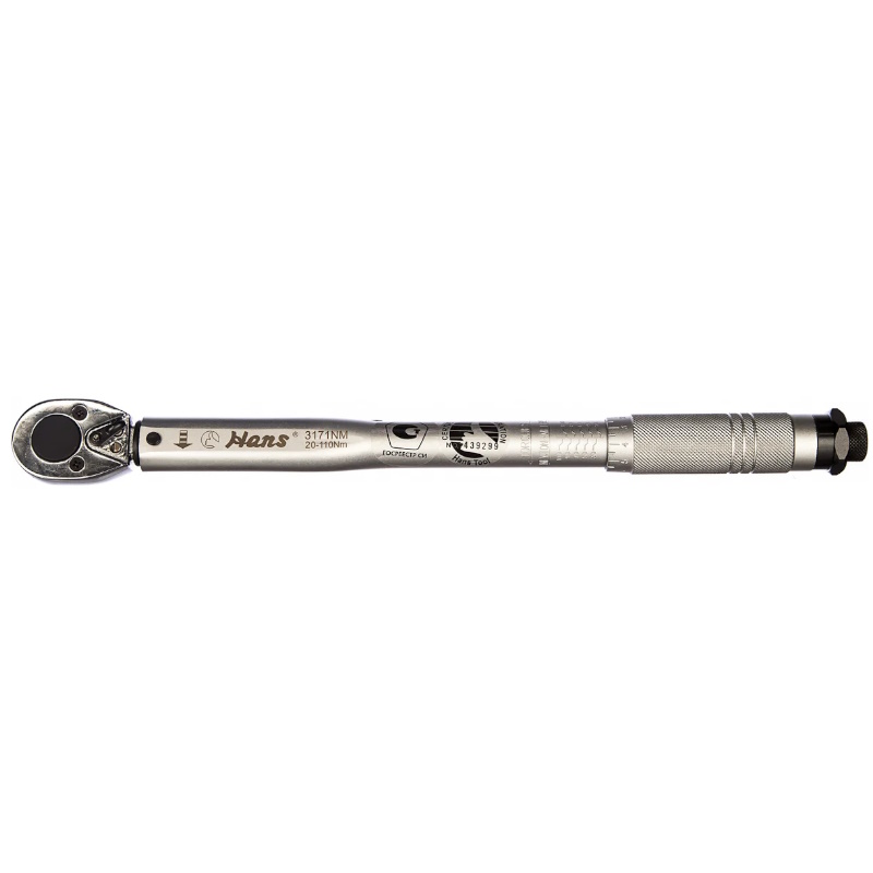 Ключ динамометрический Hans 3171NM, 19-110Nm, 3/8" в Иваново