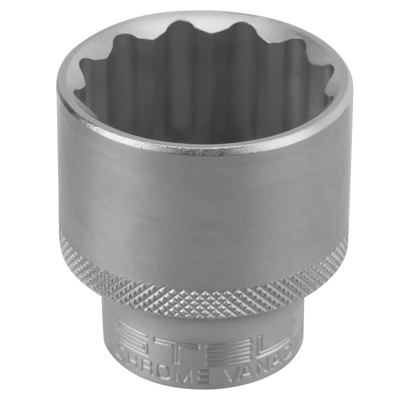 Головка торцевая Stels 13674, 32 мм, 12-гранная, CrV, 1/2", хромированная в Череповце