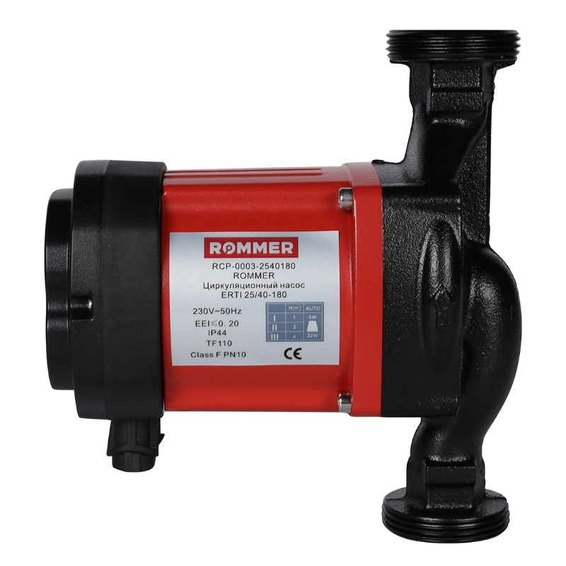 Циркуляционный насос Rommer ERTI 25/40-180 RCP-0003-2540180 с теплоизоляцией в Муроме