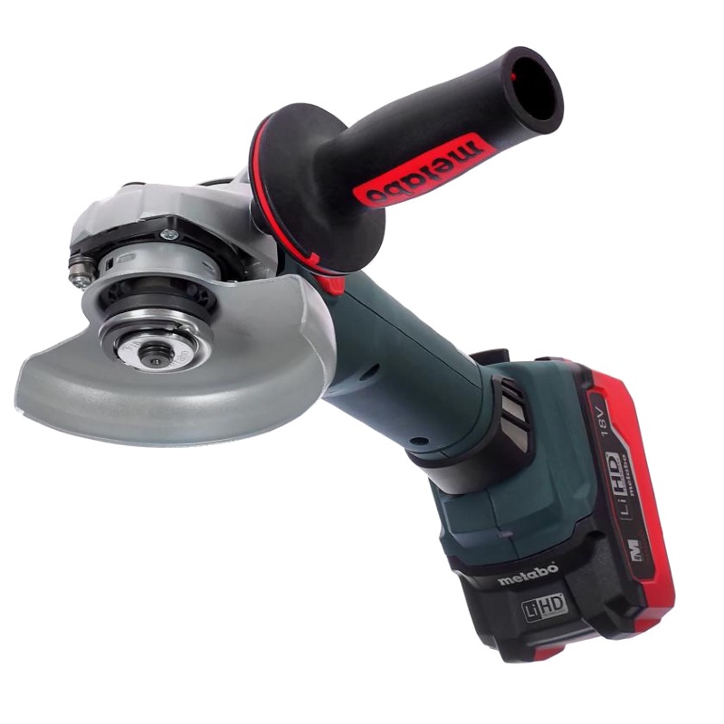 Аккумуляторная угловая шлифмашина Metabo WB 18 LTX BL 125 Quick (АКБ 3.5 Ач LiHD, ЗУ ASC 30-36) T0336