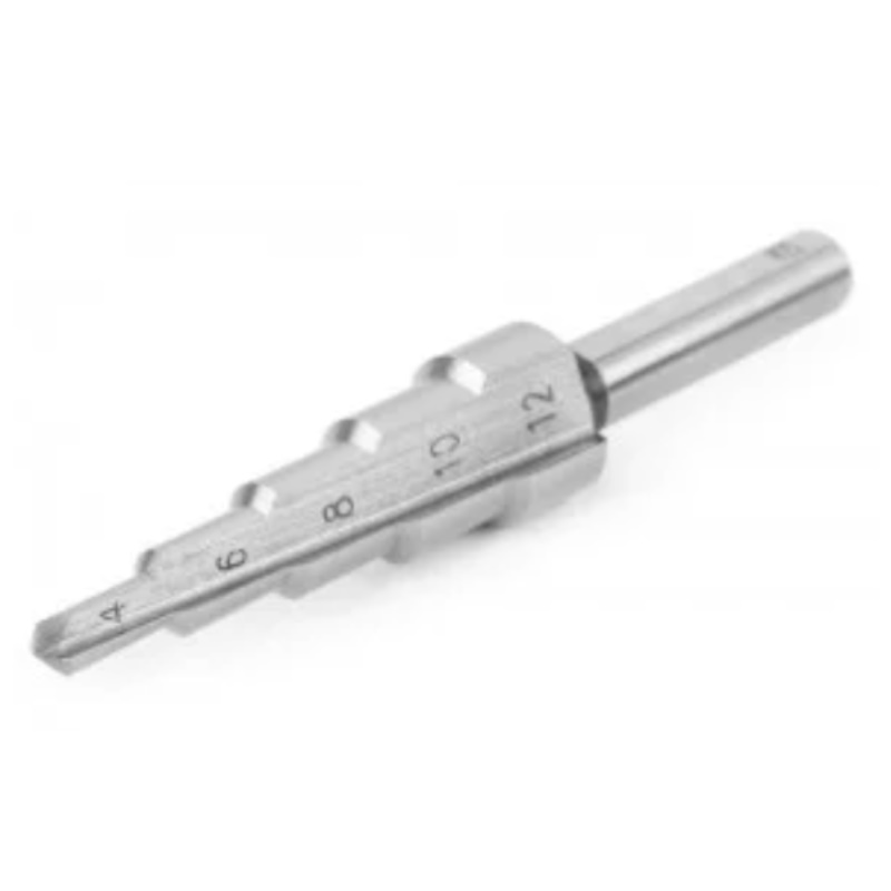 Сверло ступенчатое Hortz 1159174, 4-12, ступеней 5 (dхв=6,3, Р6М5К5) (4;6;8;10;12) в Туле