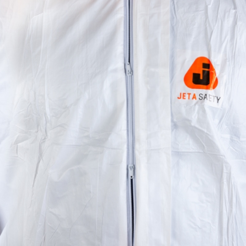 Комбинезон химической защиты Jeta Safety JPC-65-L, из MP+ SMS на спине (55% полиэтилен, 45% полипропилен) 65 г/м², р.L в Рыбинске