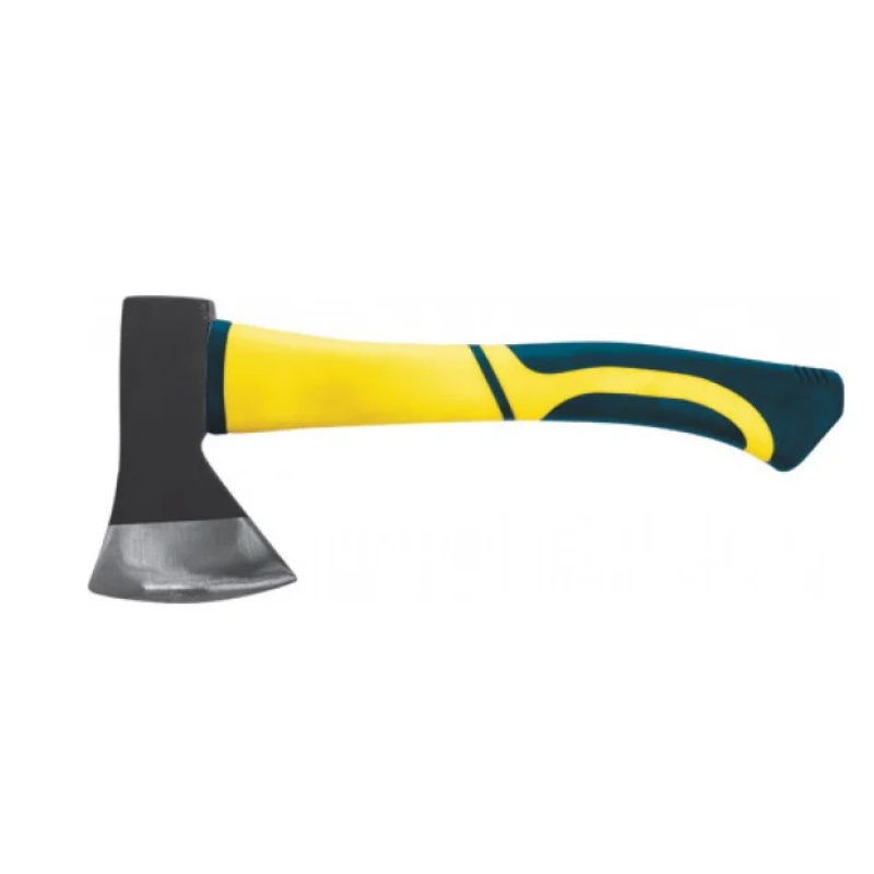 Топор Fit 46212 кованая усиленная сталь усиленная фиберглассовая ручка 600 гр 1237₽