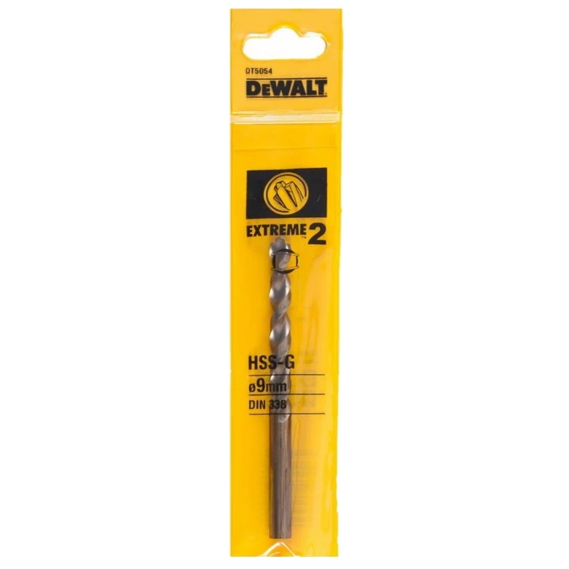 Сверло по металлу DeWalt Extreme 2 DT5054-QZ, HSS-G, 9х125х78 мм в Туле
