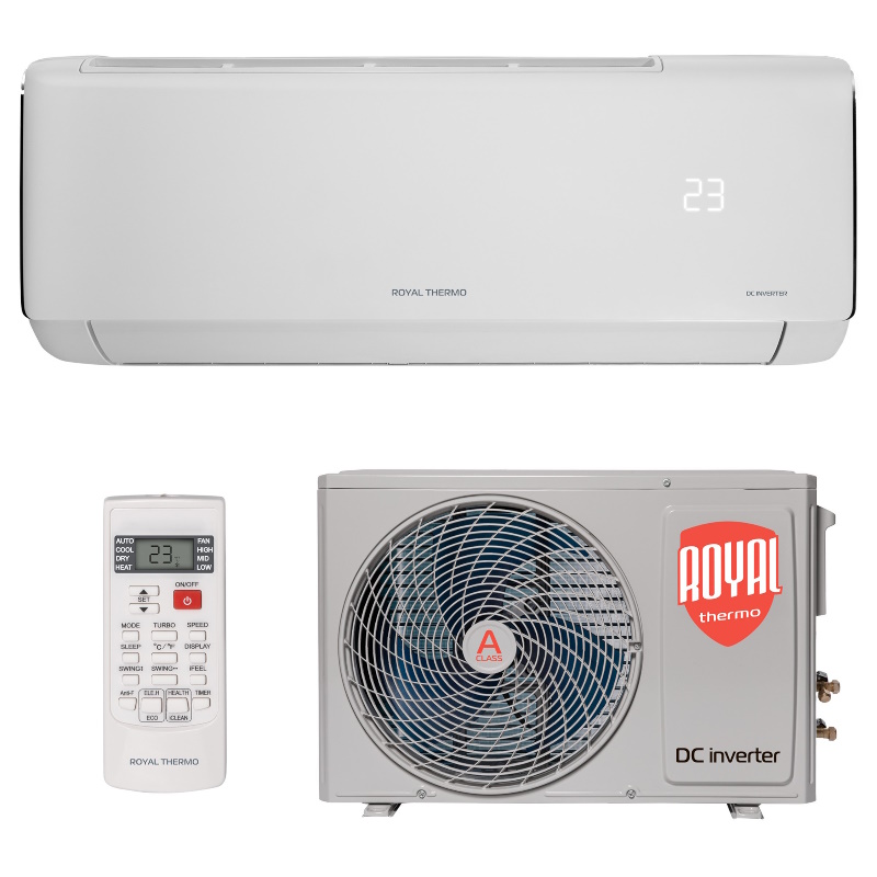 Сплит-система инверторного типа Royal Thermo Milano DC RTMI-09HN1 НС-1598312, комплект