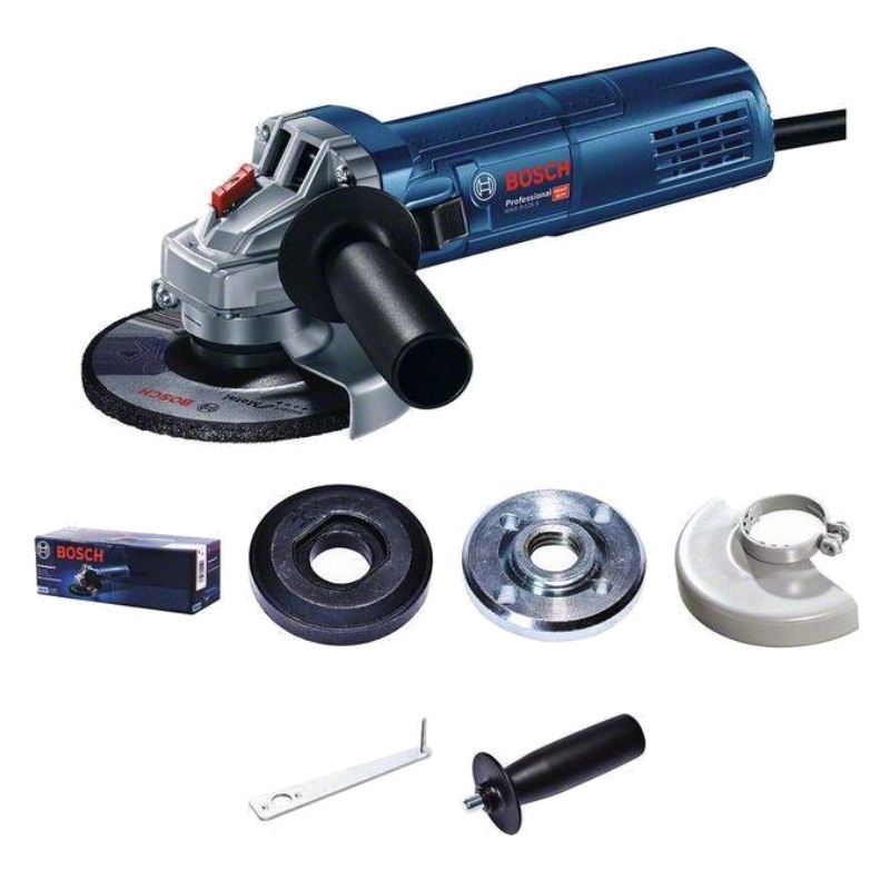 Угловая шлифмашина (болгарка) Bosch GWS 9-125 S 0.601.396.122, 125 мм, 900 Вт, регулировка оборотов в Костроме