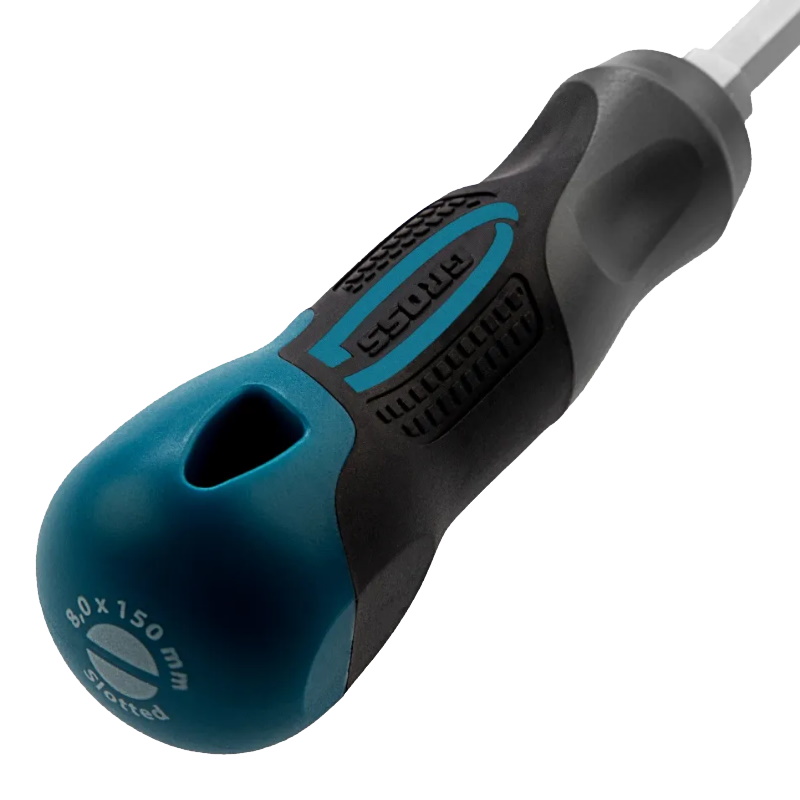Отвертка Gross 12119, SL8,0x150 мм, S2, трехкомпонентная рукоятка в Туле