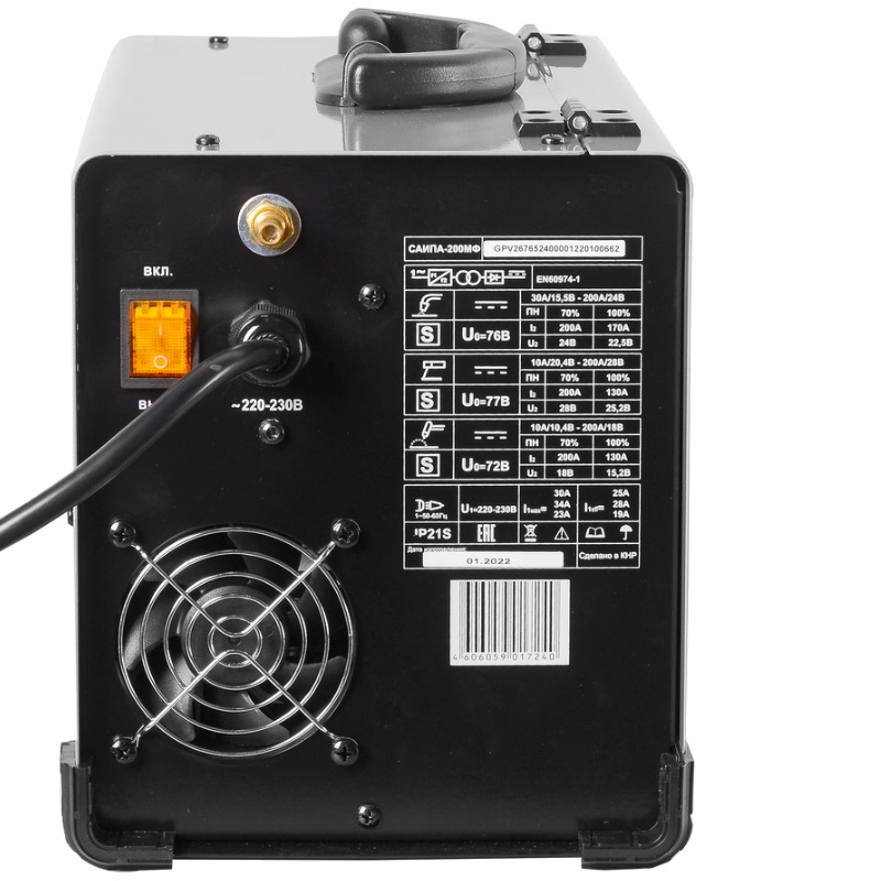 Полуавтомат инверторный Ресанта САИПА-200МФ 6524