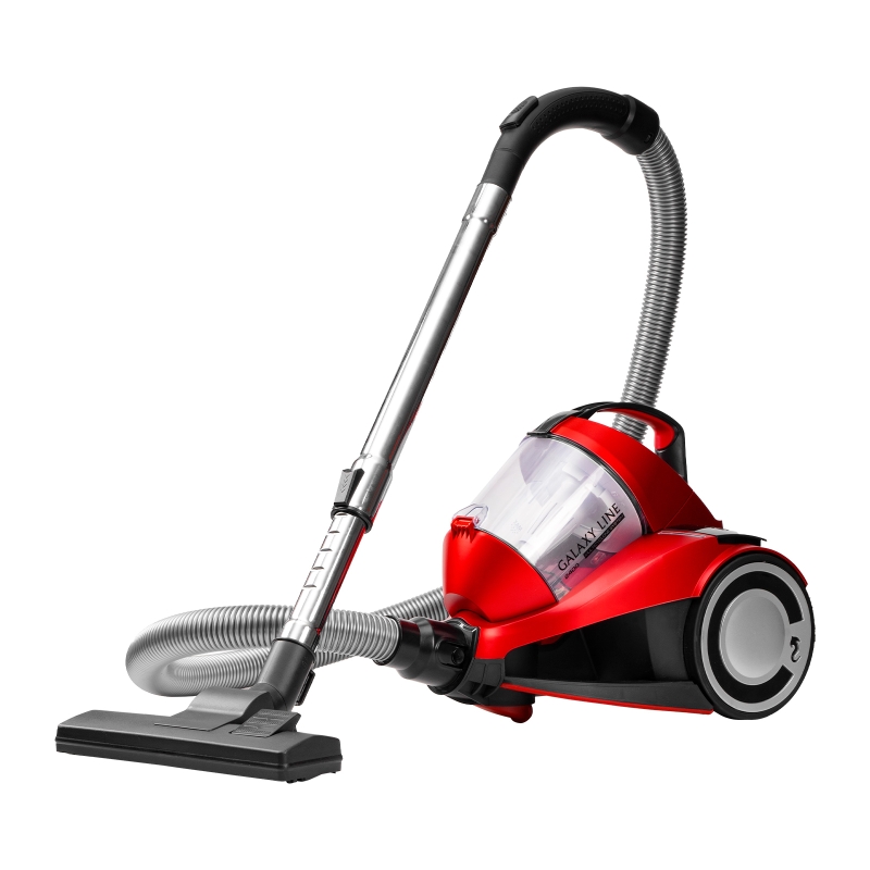 Пылесос Galaxy Line GL 6224 4610264001840 красный с черным мультициклон 2400 Вт 9763₽