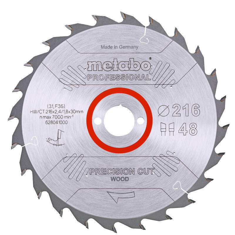 Диск пильный Metabo 628041000 216*2,4*30 48WZ в Переславле