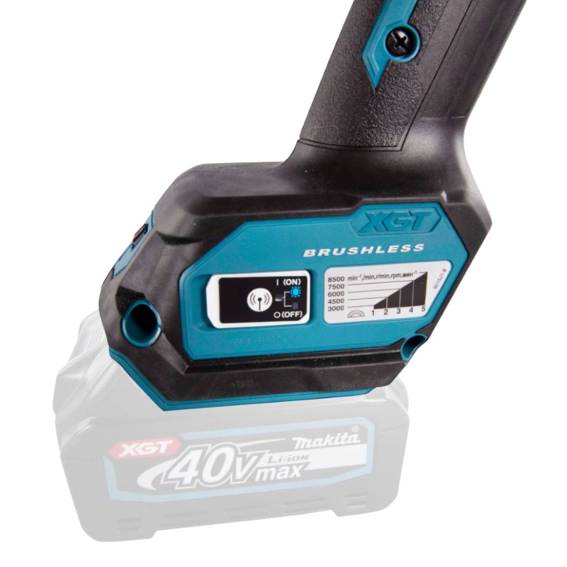 Машина шлифовальная угловая аккумуляторная Makita GA023GZ XGT BL 40В, 125 мм в Рыбинске