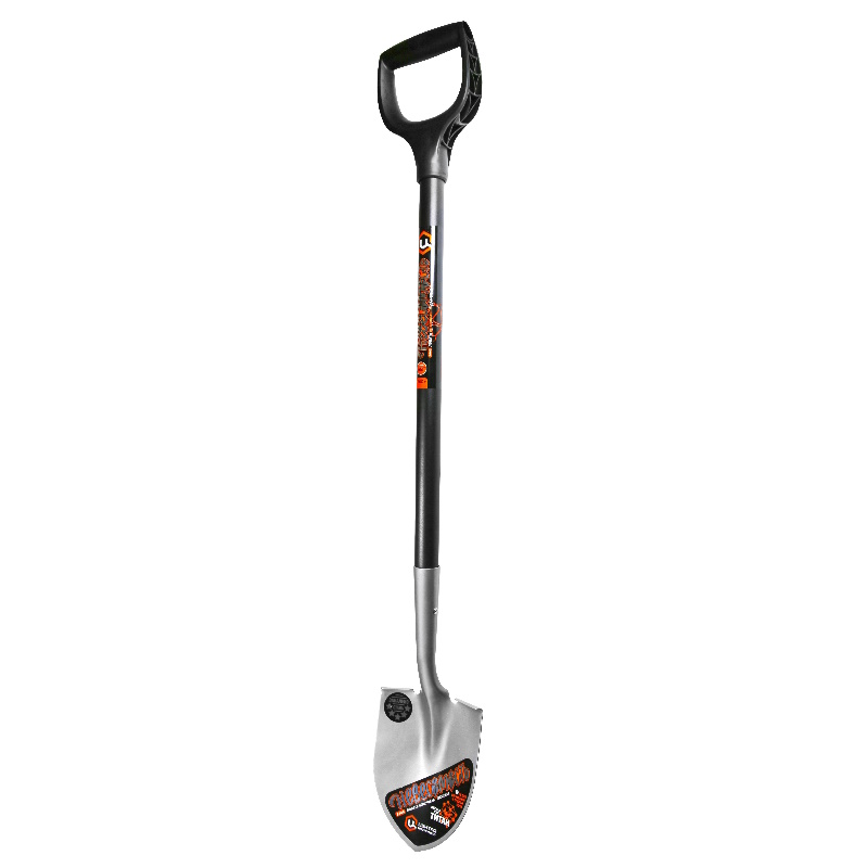 Лопата штыковая дамская Центроинструмент НЕВЕСОМОСТЬ 2440 155x205x1065 мм алюминиевый черенок 1777₽