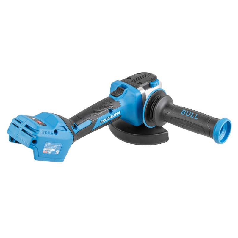 Угловая шлифмашина (болгарка) аккумуляторная Bull CSG 1812-1 SR XLTpro SOLO 1333947, 125 мм, 18 В, без АКБ и ЗУ, регулировка оборотов в Кинешме