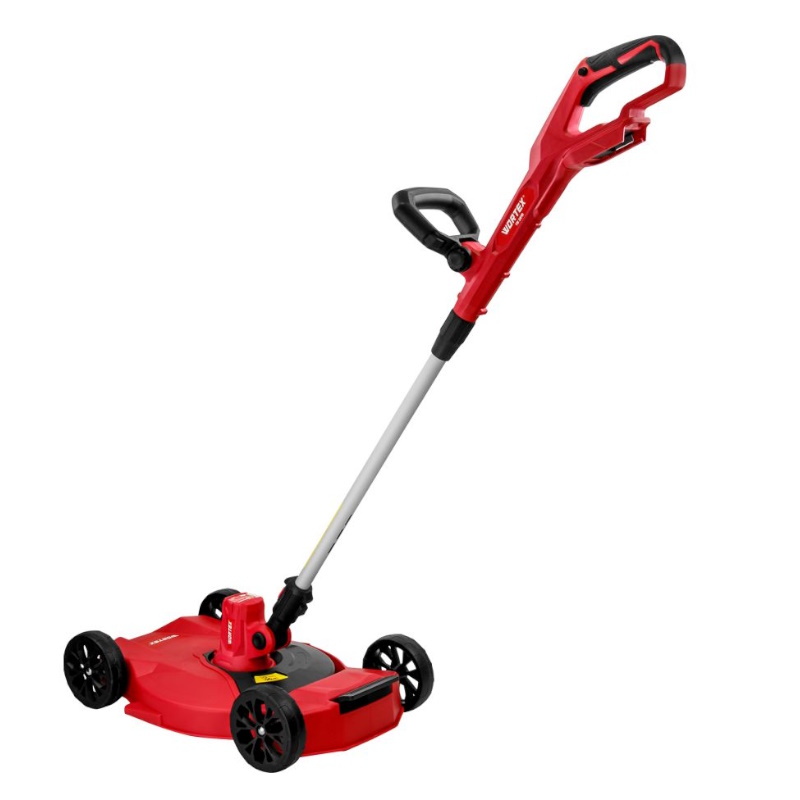 Триммер аккумуляторный Wortex TB 2818 ALL1 XLT SET 1334833, 18В, 300 мм, автоматическая головка, леска 1.6 мм