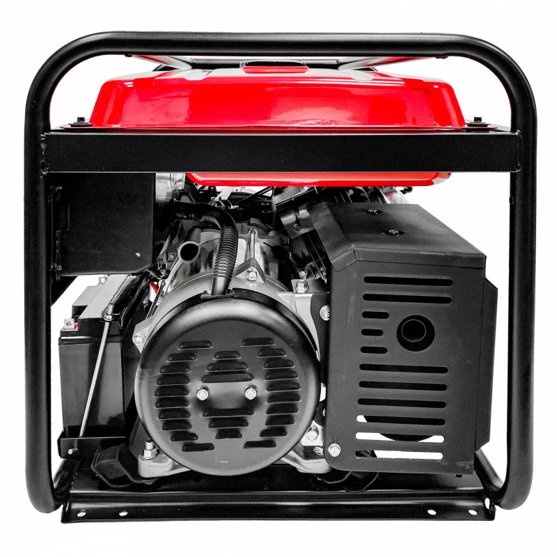 Генератор бензиновый Brait BR6500-CU(E), 6.0/6.5 кВт, 220В, 50Гц, электрический стартер + аккумулятор, медная обмотка