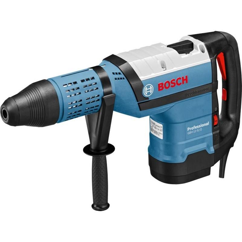 Перфоратор Bosch GBH 12-52 D 0.611.266.100 в кейсе, с защитной муфтой, с виброзащитой