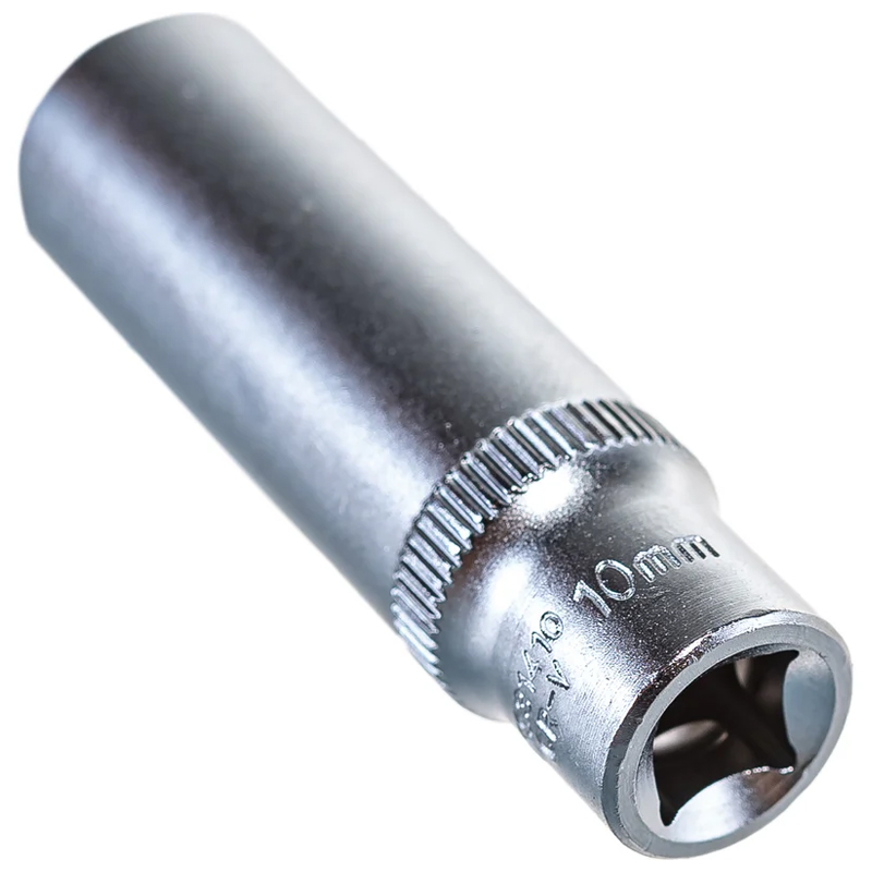 Головка торцевая глубокая Thorvik FS31410 052980 12-гранная 1/4"DR, 10 мм в Муроме