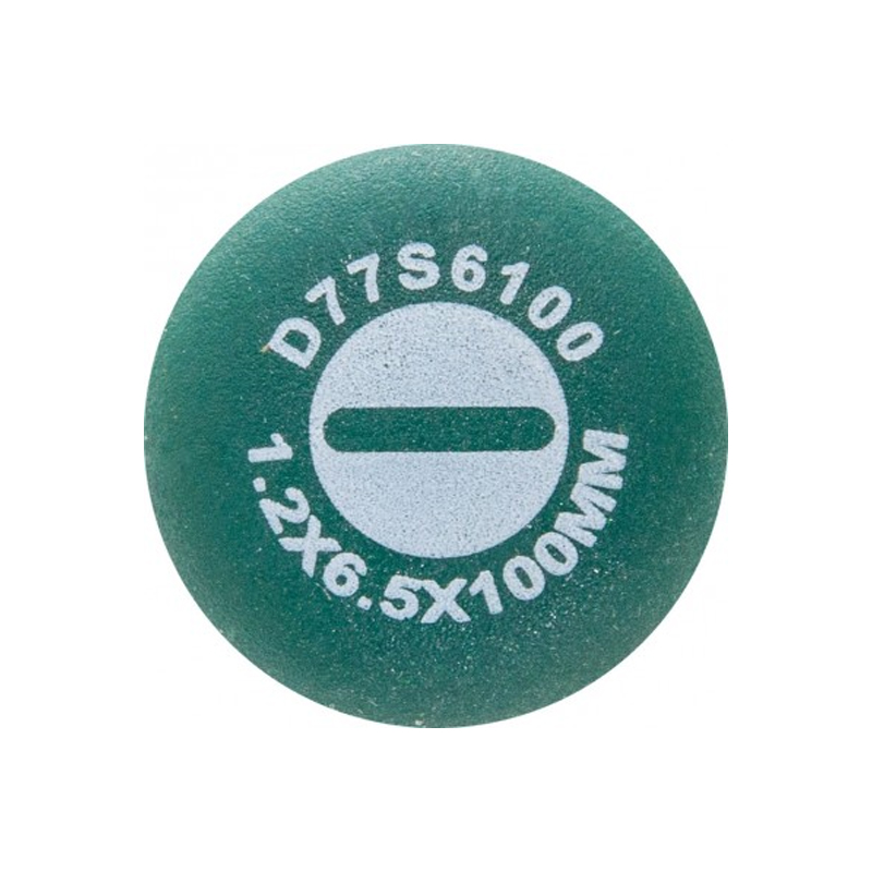 Отвертка Jonnesway D77S6100 046374 стержневая шлицевая ANTI-SLIP GRIP, SL6.5х100 мм в Туле