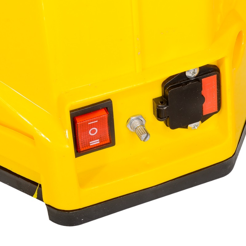Опрыскиватель аккумуляторный Huter SP-16AC 70/13/29 с удлиненным шлангом (желтый цвет, сменные насадки) в Александрове