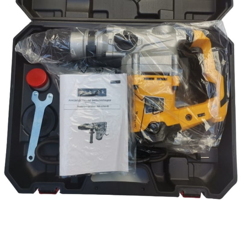Перфоратор Zitrek ZKH-1750-40 067-2001 в кейсе, с защитной муфтой, с виброзащитой в Вологде