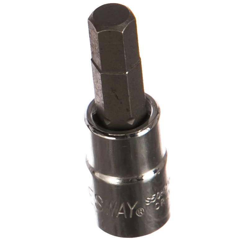 Насадка торцевая Jonnesway S50H2106 047900, 1/4"DR с вставкой-битой, H6, 37 мм в Кинешме