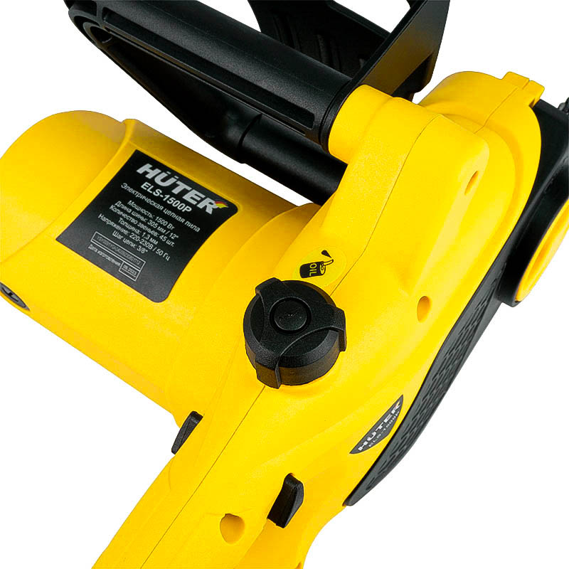 Электрическая цепная пила Huter ELS-1500P (1500 вт, длина шины 12", шаг цепи 0.375", вес 3.8 кг) в Ярославле