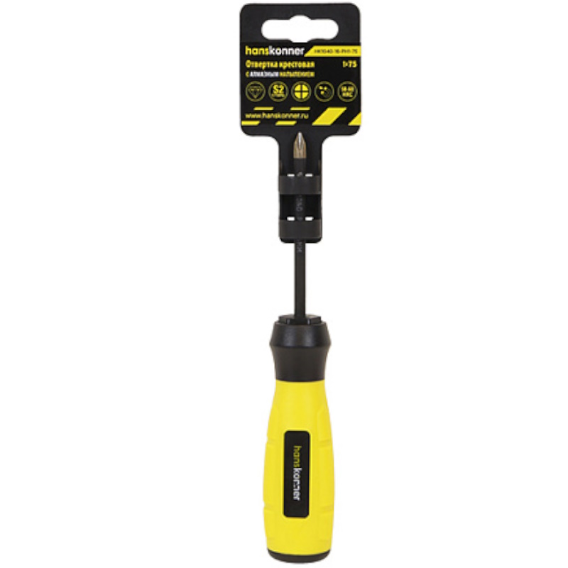 Отвертка Hanskonner HK1040-16-PH1-75 в Ярославле