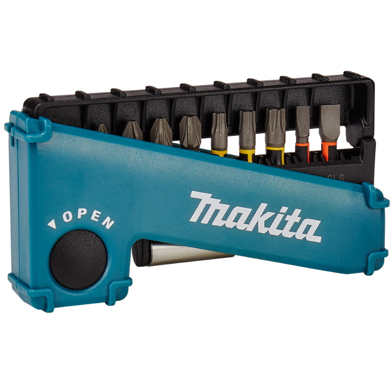 Набор насадок Makita Impact Premier E-03573, 11 шт., 25 мм, C-form PH, PZ, T, SL, магнитный держатель в Муроме