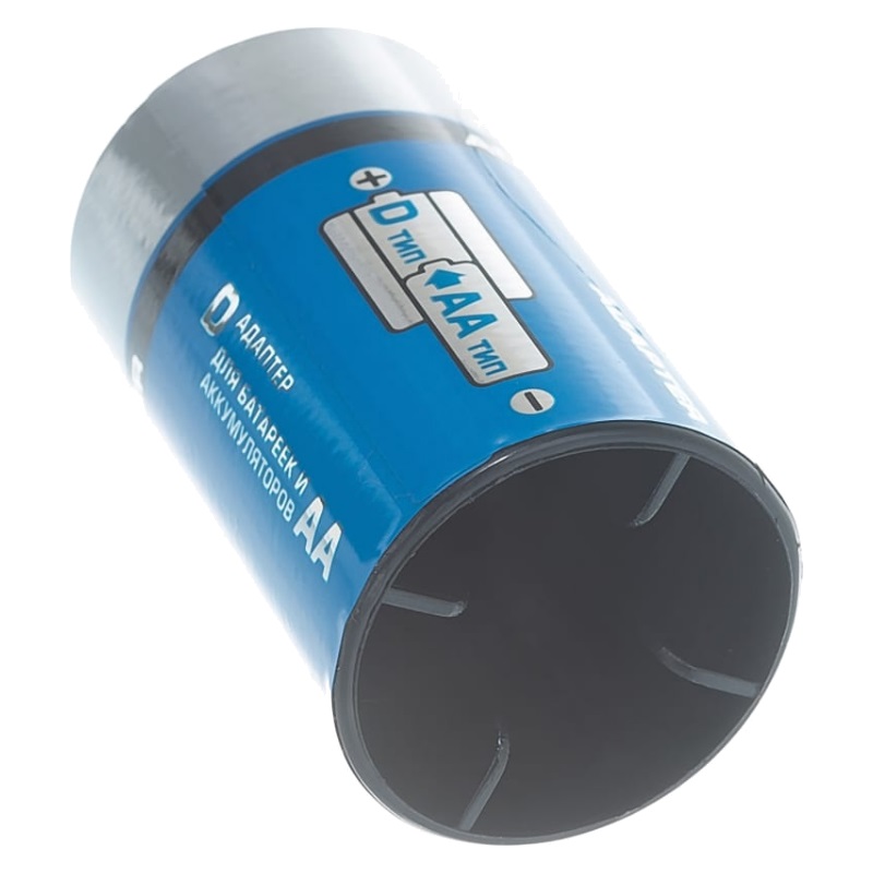 Адаптер Зубр 59278-4D для Ni-Mh аккумуляторов АА, "D" из "АА", 4 шт.