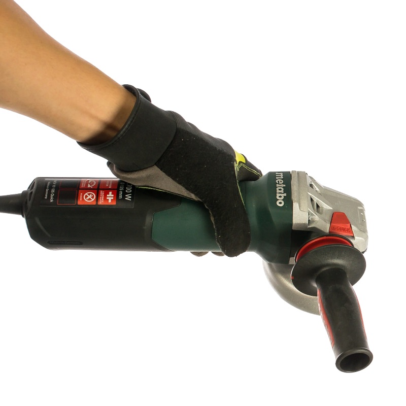 Угловая шлифмашина (болгарка) Metabo WEV 17-125 Quick 600516000, 125 мм, 1700 Вт, плавный пуск, регулировка оборотов